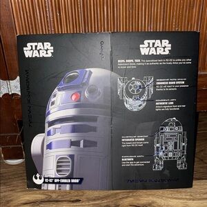 Star Wars R2-D2 Droid with Blue and Silver Highlights